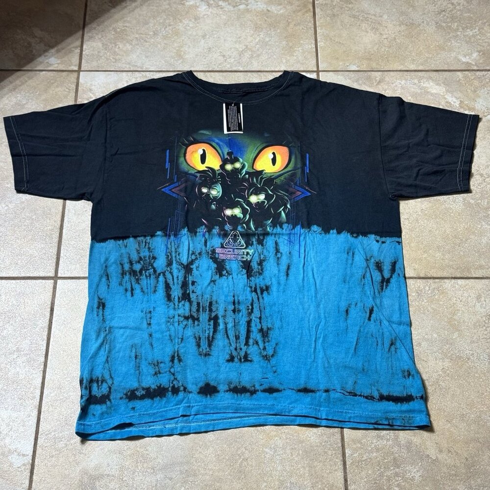 Five Nights At Freddy's: Security Breach Eyes Wash T-Shirt LARGE New